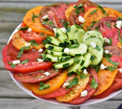 Heirloom Tomato Salad with Feta