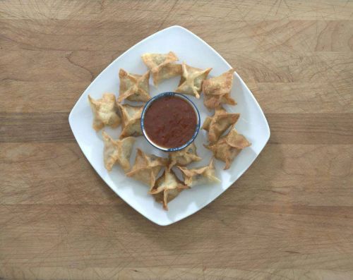 Korean Fried Chicken Dumplings