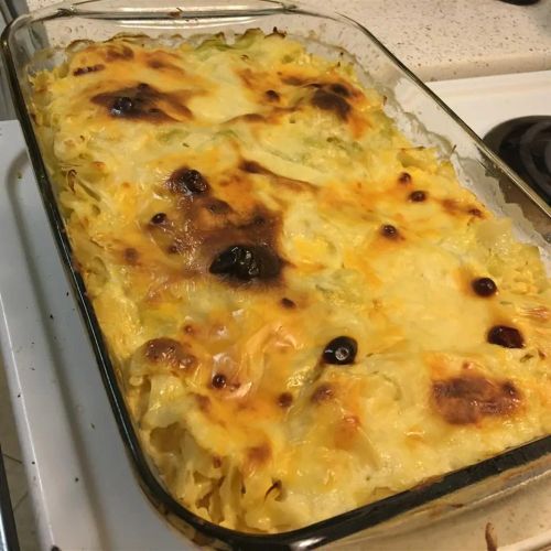 Cabbage Au Gratin