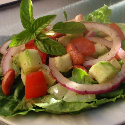 Cucumber and Tomato Salad