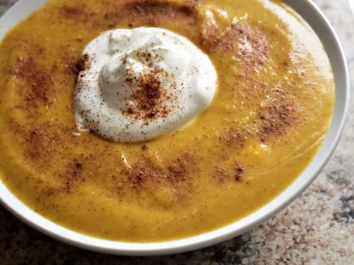 Butternut Squash-Pumpkin Spice Soup