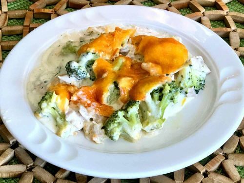 Keto Chicken-Broccoli Casserole