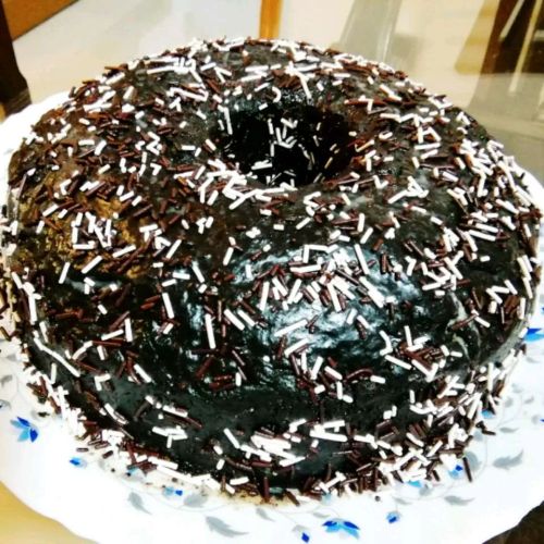 Mom's Chocolate Pound Cake