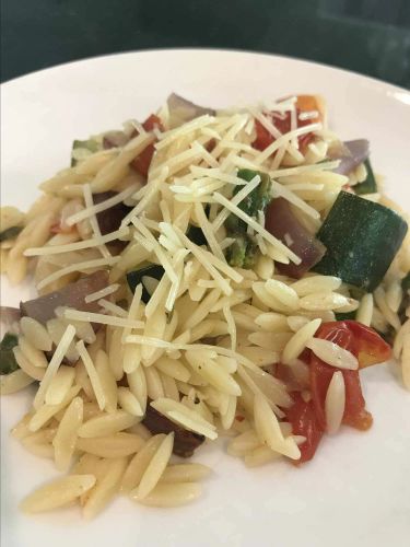 Roasted Vegetable Orzo