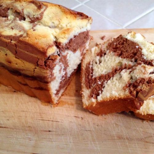 Marble Swirl Pound Cake