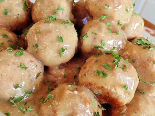 Turkey Swedish Meatballs