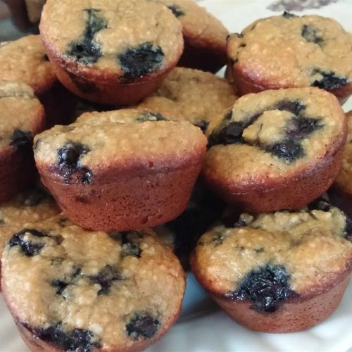 Banana Blueberry Almond Flour Muffins (Gluten-Free)