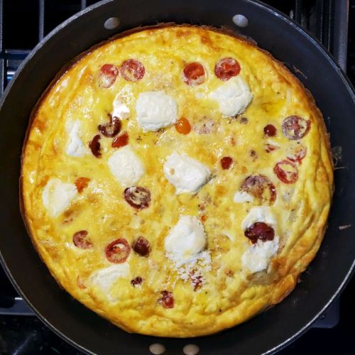 Smoked Salmon Frittata