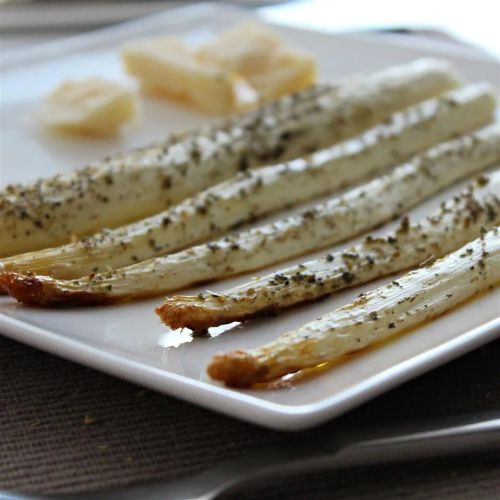 Roasted White Asparagus with Herbes de Provence