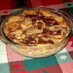 Mom's Thanksgiving Bread Pudding