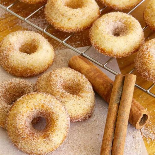 Baked Mini Doughnuts