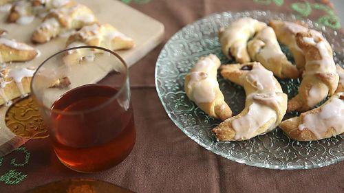 Rogaliki (Polish Jam-Filled Crescents)