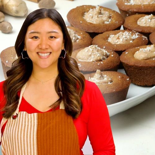 Gingerbread Cheesecake Cookie Cups By Jasmine