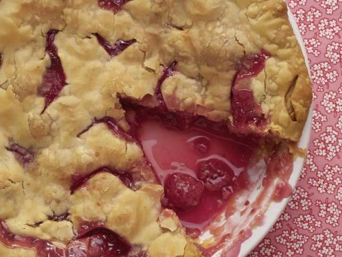 Fresh Raspberry Pie