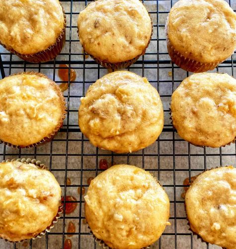 Make-Ahead Coconut-Pineapple Muffins