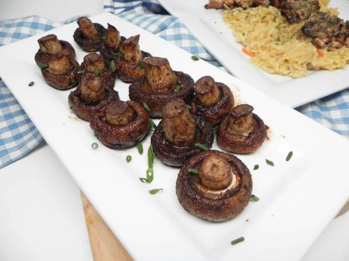 Balsamic-Roasted Mushrooms