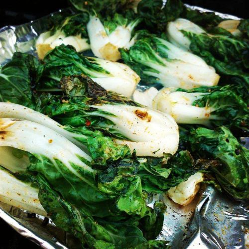 Grilled Bok Choy