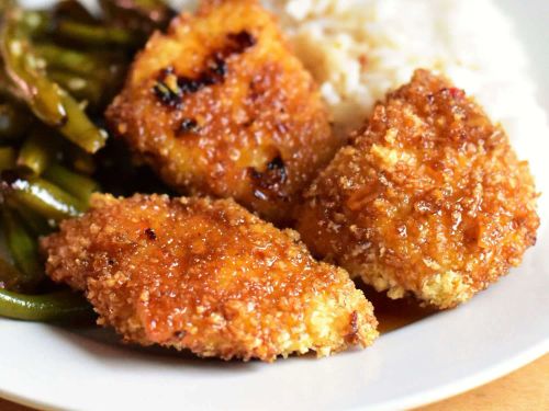 Crispy Baked Honey-Garlic Chicken