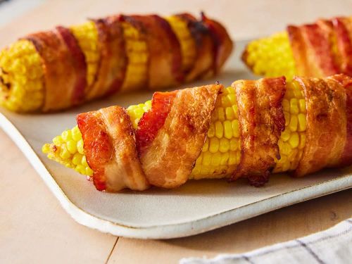 Grilled Bacon-Wrapped Corn on the Cob