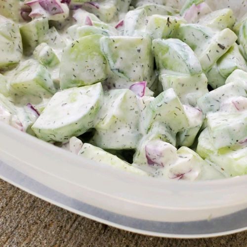 Cool Cucumber Salad