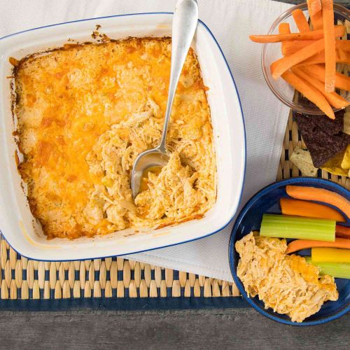 Cheesy Buffalo Chicken Dip