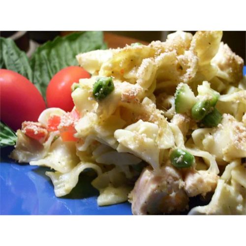 Cheesy Tuna Noodle Casserole