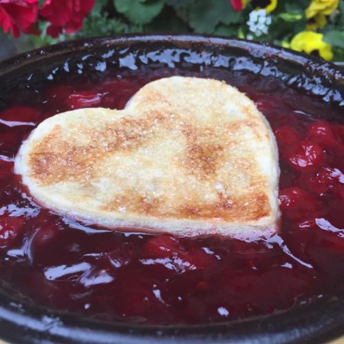 Tart Cherry Cobbler