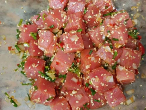 Ahi Shoyu Poke