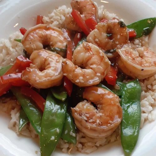 Sesame Shrimp Stir-Fry