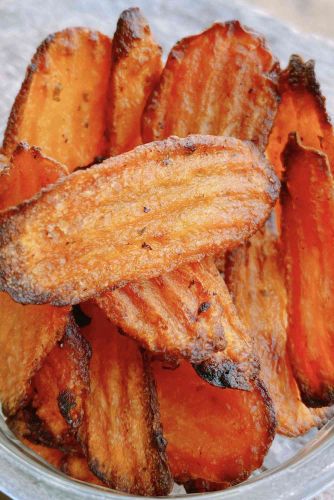 Air-Fried Carrot Chips