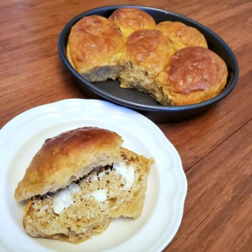 Sweet Potato Dinner Rolls