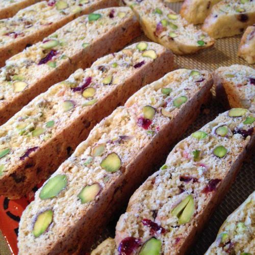 Cranberry Pistachio Biscotti