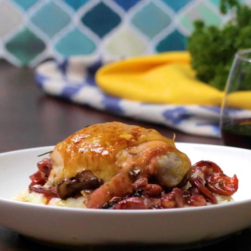 One-Pan Coq Au Vin