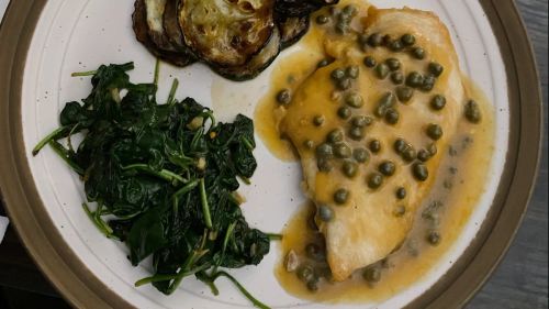 Keto Chicken Piccata