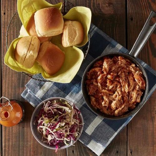 Pulled BBQ Chicken Sliders