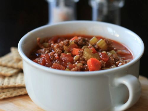 Instant Pot Hamburger Soup