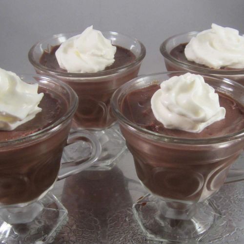 Dark Chocolate Pudding