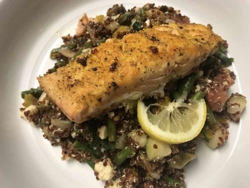 Quinoa, Asparagus, and Feta Salad