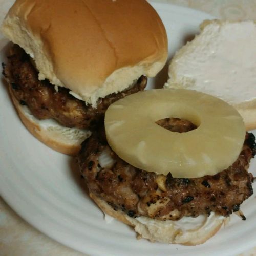 Pork Apple Burgers