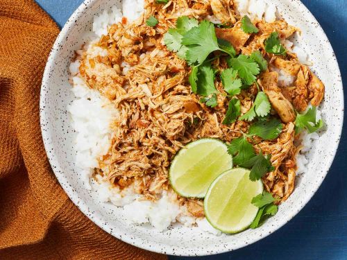 Slow Cooker Lime Cilantro Chicken