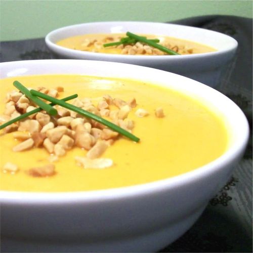 Creamy Sweet Potato With Ginger Soup