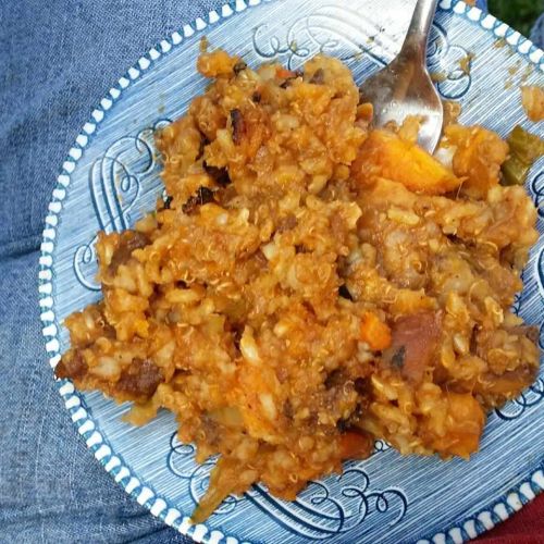 North African Beef and Brown Rice