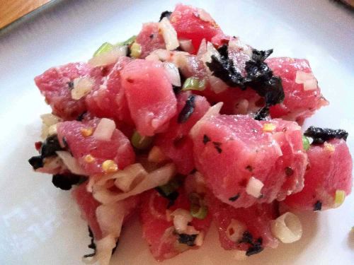 Ahi Poke Salad