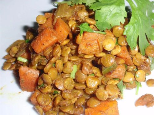 Caribbean Curried Peas (Lentils)