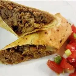 Easy Mexican Pork Burritos