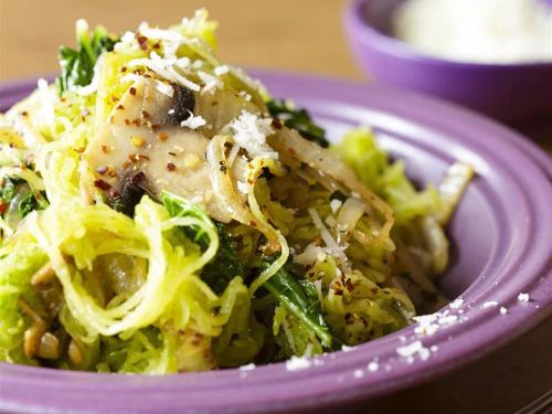 Pesto Spaghetti Squash