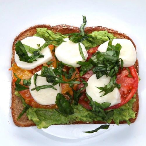 Caprese Avocado Toast