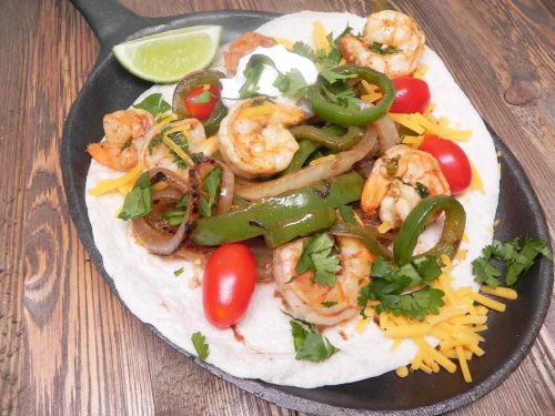 Chili-Lime Shrimp Fajitas