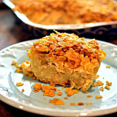 Apricot Noodle Kugel