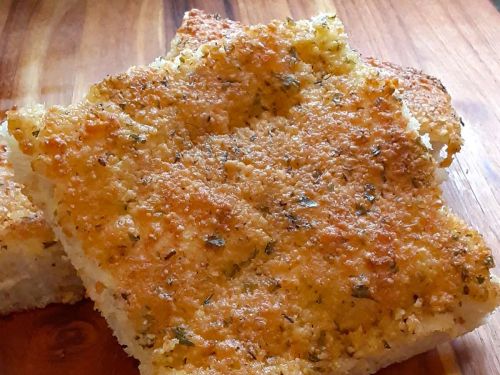 Deliciously Easy Garlic Herb Focaccia